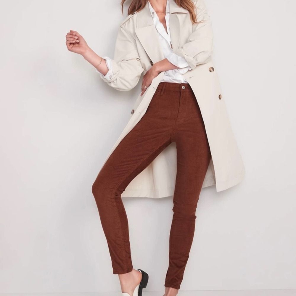 Old Navy Mid Rise Rockstar Super Skinny Corduroy Pants